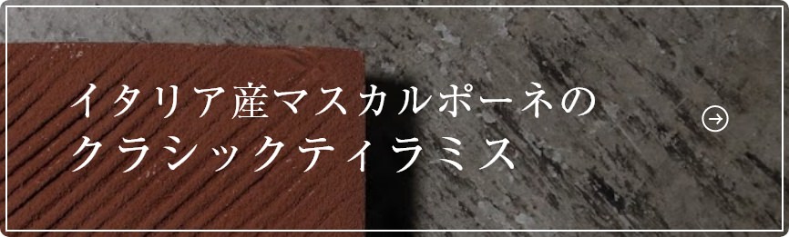 イタリア産マスカルポーネのクラシックティラミス